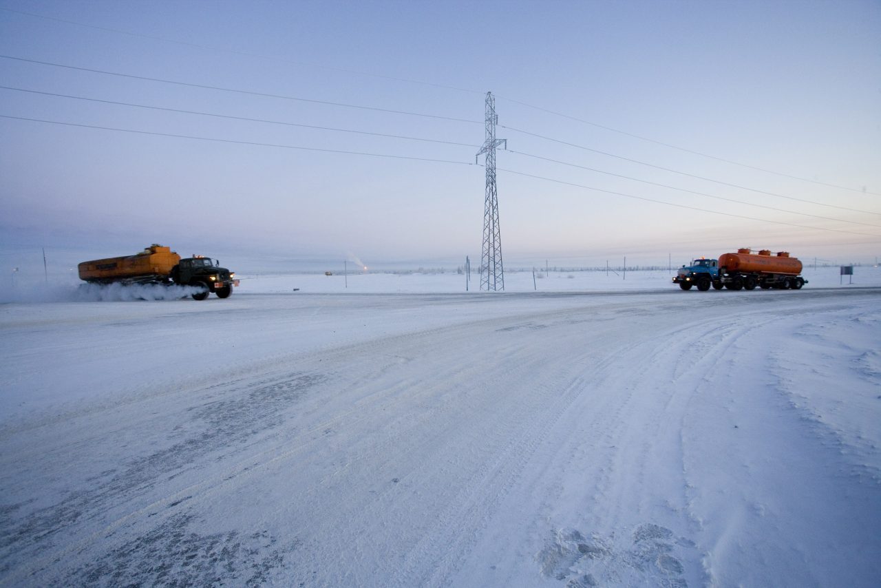 Photographie Industrielle par grand froid en Sibérie